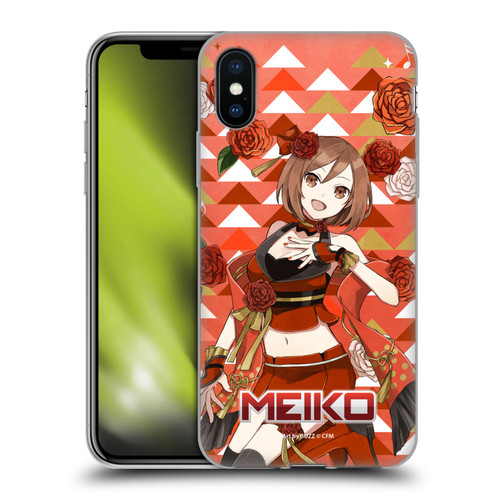 Hatsune Miku Characters Meiko Soft Gel Case for Apple iPhone X / iPhone XS