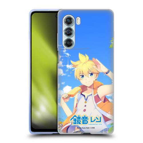Hatsune Miku Characters Kagamine Len Soft Gel Case for Motorola Edge S30 / Moto G200 5G