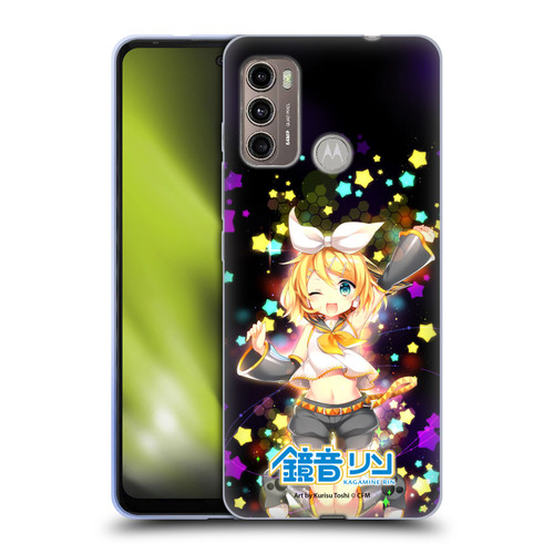 Hatsune Miku Characters Kagamine Rin Soft Gel Case for Motorola Moto G60 / Moto G40 Fusion