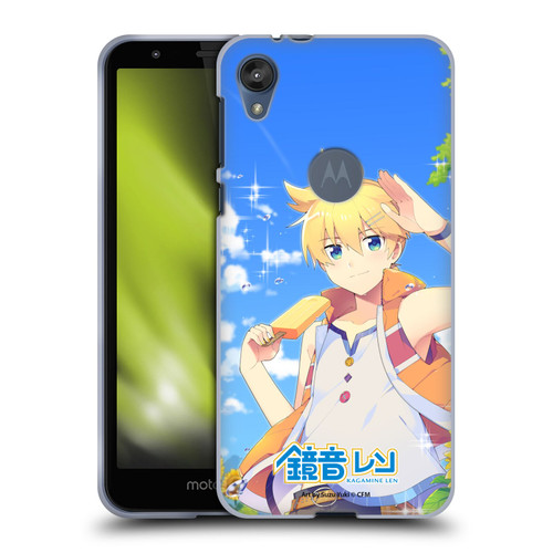 Hatsune Miku Characters Kagamine Len Soft Gel Case for Motorola Moto E6