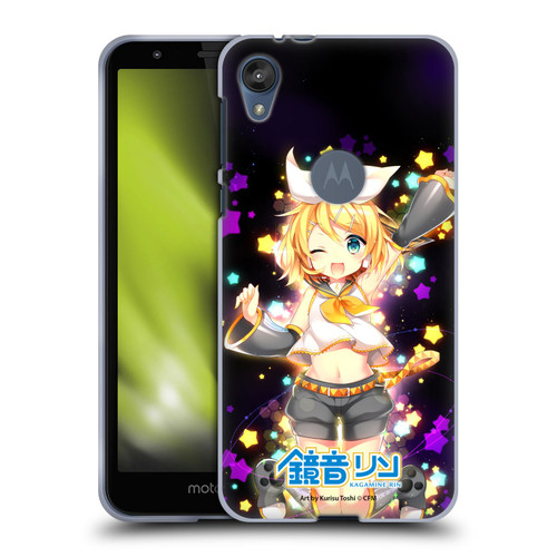 Hatsune Miku Characters Kagamine Rin Soft Gel Case for Motorola Moto E6