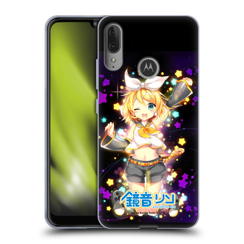 Hatsune Miku Characters Kagamine Rin Soft Gel Case for Motorola Moto E6 Plus