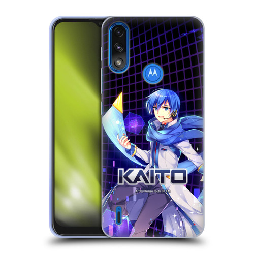 Hatsune Miku Characters Kaito Soft Gel Case for Motorola Moto E7 Power / Moto E7i Power