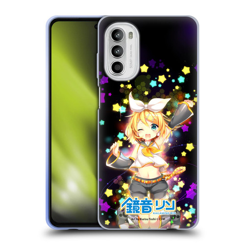 Hatsune Miku Characters Kagamine Rin Soft Gel Case for Motorola Moto G52
