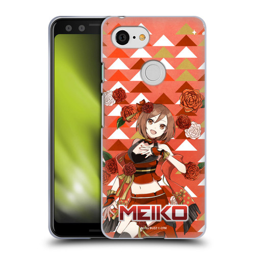 Hatsune Miku Characters Meiko Soft Gel Case for Google Pixel 3
