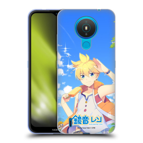 Hatsune Miku Characters Kagamine Len Soft Gel Case for Nokia 1.4