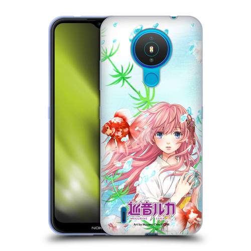 Hatsune Miku Characters Megurine Luka Soft Gel Case for Nokia 1.4