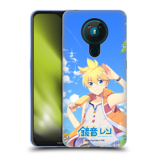 Hatsune Miku Characters Kagamine Len Soft Gel Case for Nokia 5.3