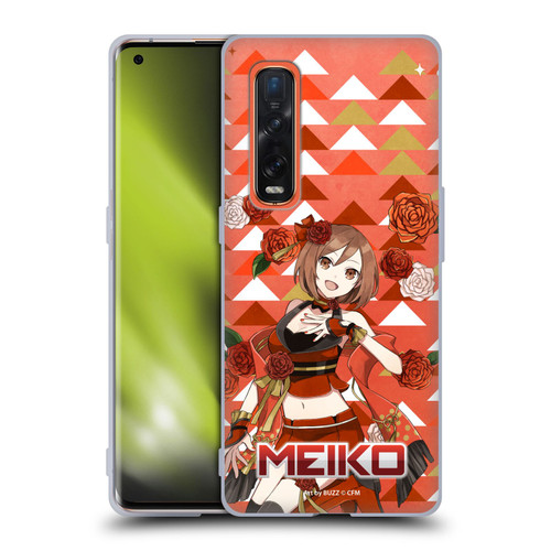 Hatsune Miku Characters Meiko Soft Gel Case for OPPO Find X2 Pro 5G