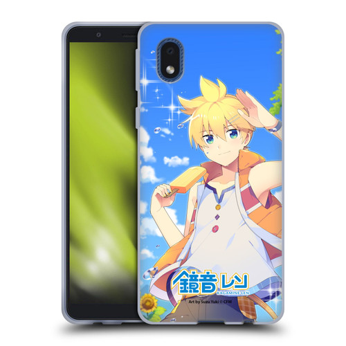 Hatsune Miku Characters Kagamine Len Soft Gel Case for Samsung Galaxy A01 Core (2020)