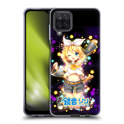 Hatsune Miku Characters Kagamine Rin Soft Gel Case for Samsung Galaxy A12 (2020)