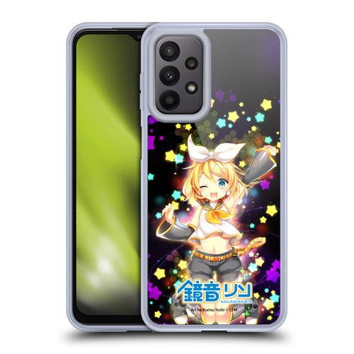 Hatsune Miku Characters Kagamine Rin Soft Gel Case for Samsung Galaxy A23 / 5G (2022)