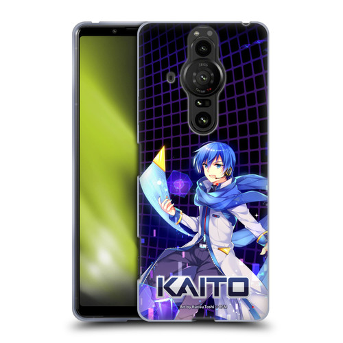 Hatsune Miku Characters Kaito Soft Gel Case for Sony Xperia Pro-I