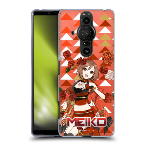 Hatsune Miku Characters Meiko Soft Gel Case for Sony Xperia Pro-I