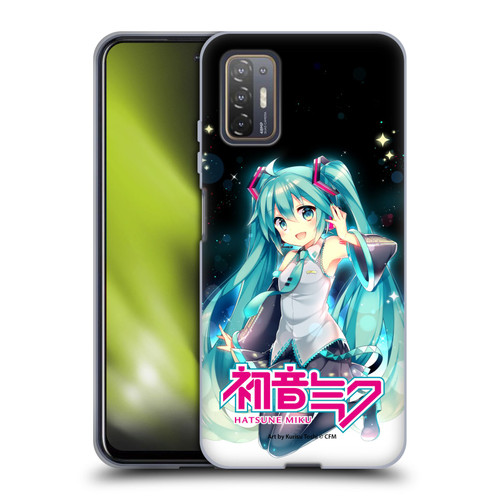 Hatsune Miku Graphics Night Sky Soft Gel Case for HTC Desire 21 Pro 5G