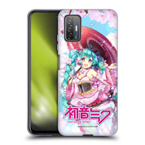 Hatsune Miku Graphics Sakura Soft Gel Case for HTC Desire 21 Pro 5G