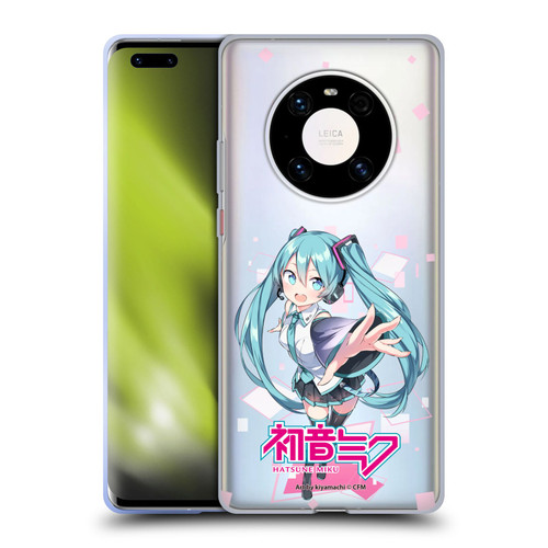 Hatsune Miku Graphics Cute Soft Gel Case for Huawei Mate 40 Pro 5G