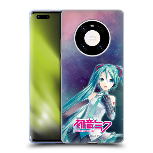 Hatsune Miku Graphics Nebula Soft Gel Case for Huawei Mate 40 Pro 5G