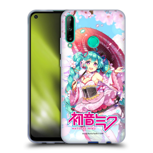 Hatsune Miku Graphics Sakura Soft Gel Case for Huawei P40 lite E