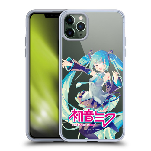 Hatsune Miku Graphics Sing Soft Gel Case for Apple iPhone 11 Pro Max & MagSafe