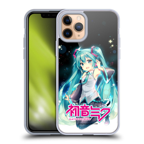 Hatsune Miku Graphics Night Sky Soft Gel Case for Apple iPhone 11 Pro