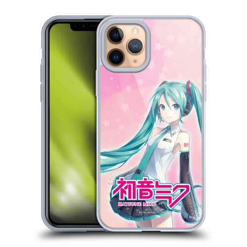 Hatsune Miku Graphics Star Soft Gel Case for Apple iPhone 11 Pro & MagSafe