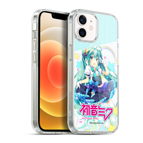 Hatsune Miku Graphics Stars And Rainbow Soft Gel Case for Apple iPhone 12 / iPhone 12 Pro & MagSafe