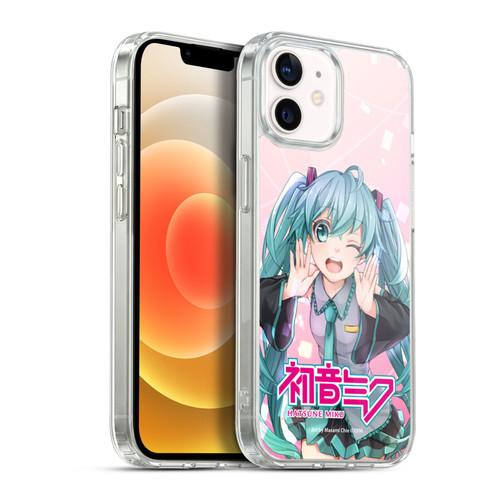 Hatsune Miku Graphics Wink Soft Gel Case for Apple iPhone 12 / iPhone 12 Pro & MagSafe