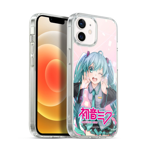 Hatsune Miku Graphics Wink Soft Gel Case for Apple iPhone 12 / iPhone 12 Pro & MagSafe