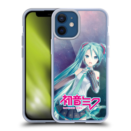 Hatsune Miku Graphics Nebula Soft Gel Case for Apple iPhone 12 Mini