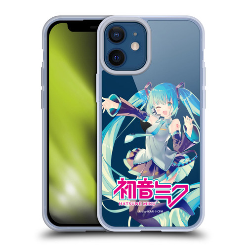 Hatsune Miku Graphics Sing Soft Gel Case for Apple iPhone 12 Mini