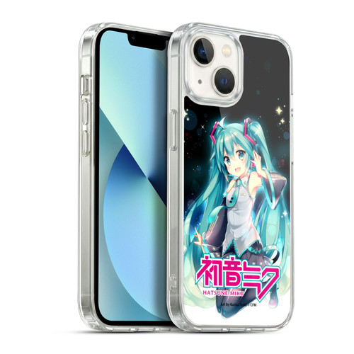 Hatsune Miku Graphics Night Sky Soft Gel Case for Apple iPhone 13