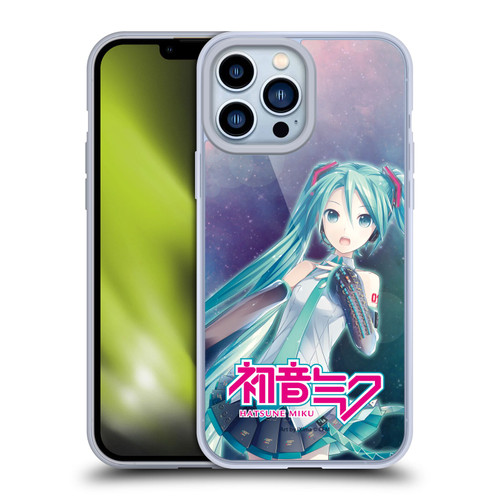 Hatsune Miku Graphics Nebula Soft Gel Case for Apple iPhone 13 Pro Max