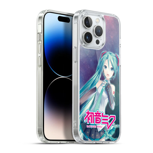 Hatsune Miku Graphics Nebula Soft Gel Case for Apple iPhone 13 Pro Max & MagSafe