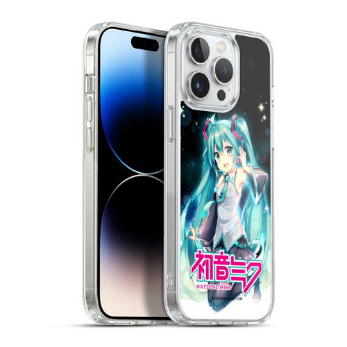 Hatsune Miku Graphics Night Sky Soft Gel Case for Apple iPhone 13 Pro Max & MagSafe