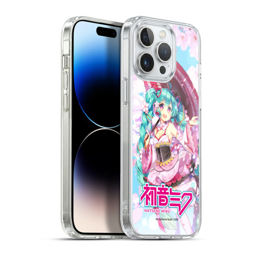 Hatsune Miku Graphics Sakura Soft Gel Case for Apple iPhone 13 Pro Max & MagSafe