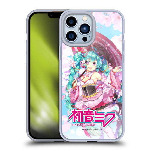 Hatsune Miku Graphics Sakura Soft Gel Case for Apple iPhone 13 Pro Max