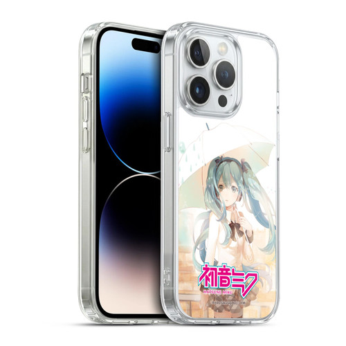 Hatsune Miku Graphics Rain Soft Gel Case for Apple iPhone 13 Pro & MagSafe