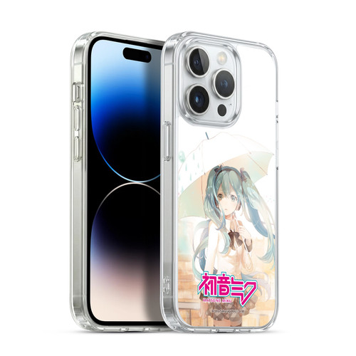 Hatsune Miku Graphics Rain Soft Gel Case for Apple iPhone 13 Pro & MagSafe