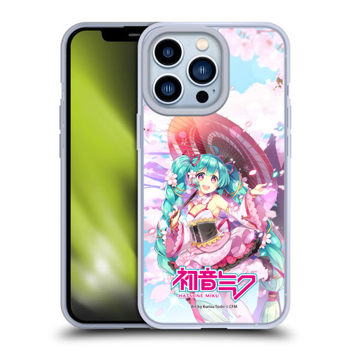 Hatsune Miku Graphics Sakura Soft Gel Case for Apple iPhone 13 Pro & MagSafe