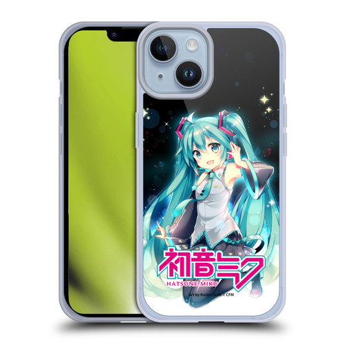 Hatsune Miku Graphics Night Sky Soft Gel Case for Apple iPhone 14