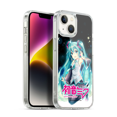 Hatsune Miku Graphics Night Sky Soft Gel Case for Apple iPhone 14