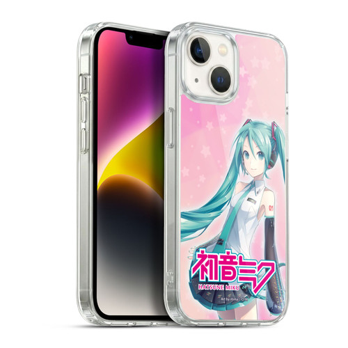Hatsune Miku Graphics Star Soft Gel Case for Apple iPhone 14