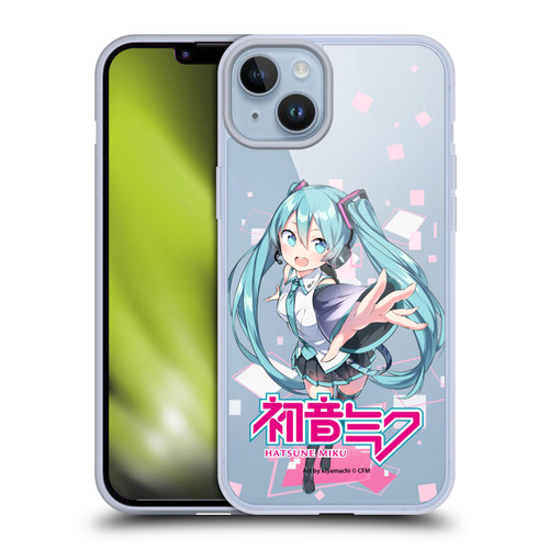 Hatsune Miku Graphics Cute Soft Gel Case for Apple iPhone 14 Plus & MagSafe