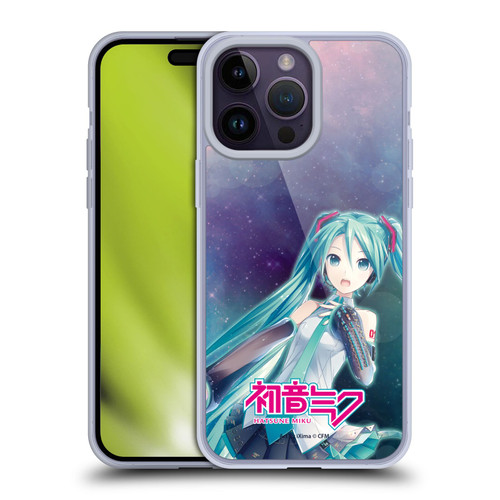 Hatsune Miku Graphics Nebula Soft Gel Case for Apple iPhone 14 Pro Max