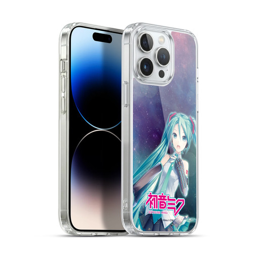 Hatsune Miku Graphics Nebula Soft Gel Case for Apple iPhone 14 Pro Max & MagSafe