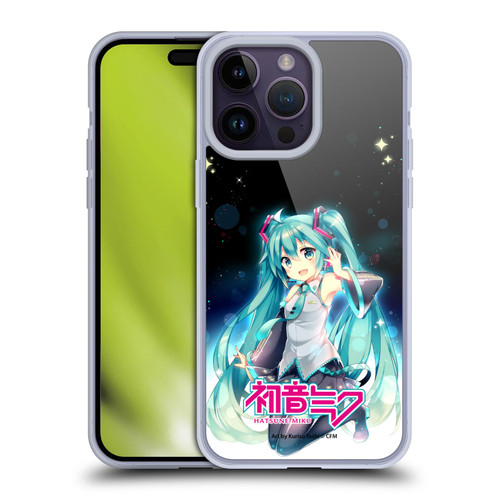 Hatsune Miku Graphics Night Sky Soft Gel Case for Apple iPhone 14 Pro Max