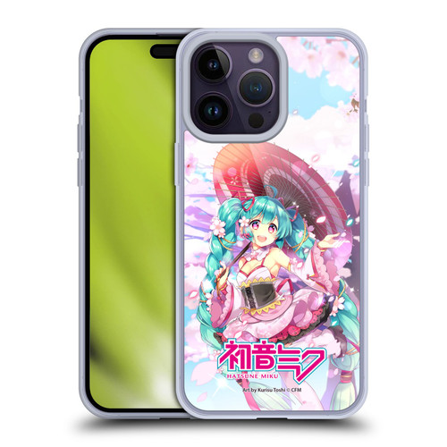 Hatsune Miku Graphics Sakura Soft Gel Case for Apple iPhone 14 Pro Max & MagSafe