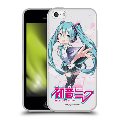 Hatsune Miku Graphics Cute Soft Gel Case for Apple iPhone 5c