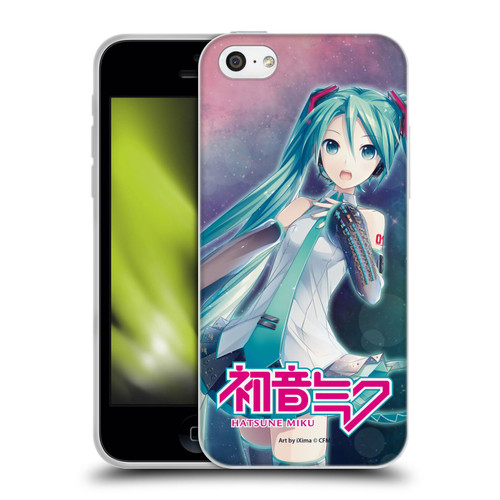 Hatsune Miku Graphics Nebula Soft Gel Case for Apple iPhone 5c